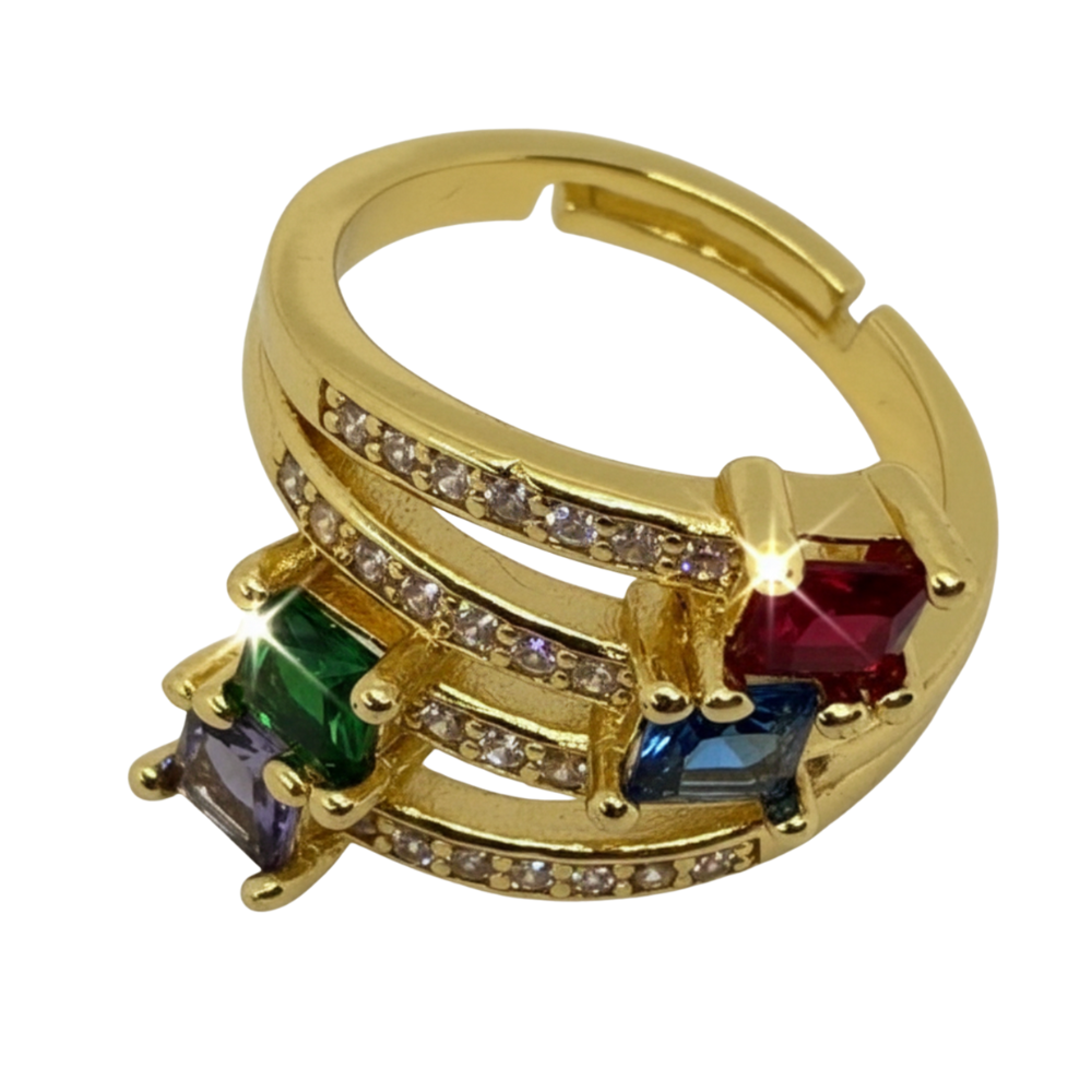 Bague - Pierre d'éclats