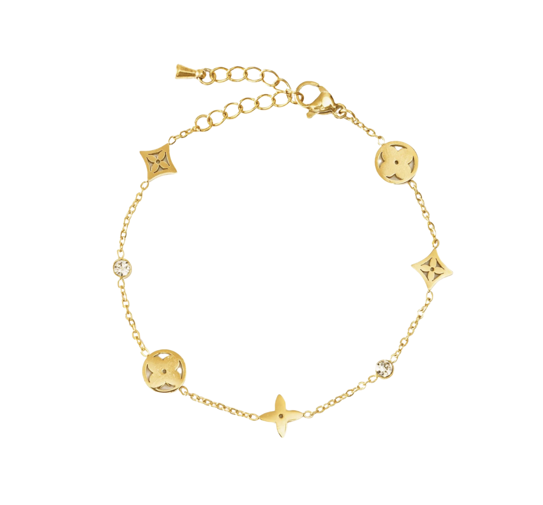 Bracelet trefles divin
