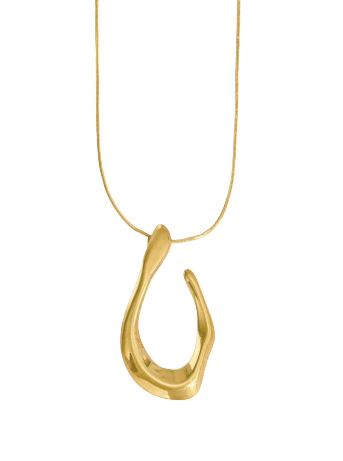 Collier Lune d'or